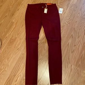 Maroon Skinny Jeans Size 27